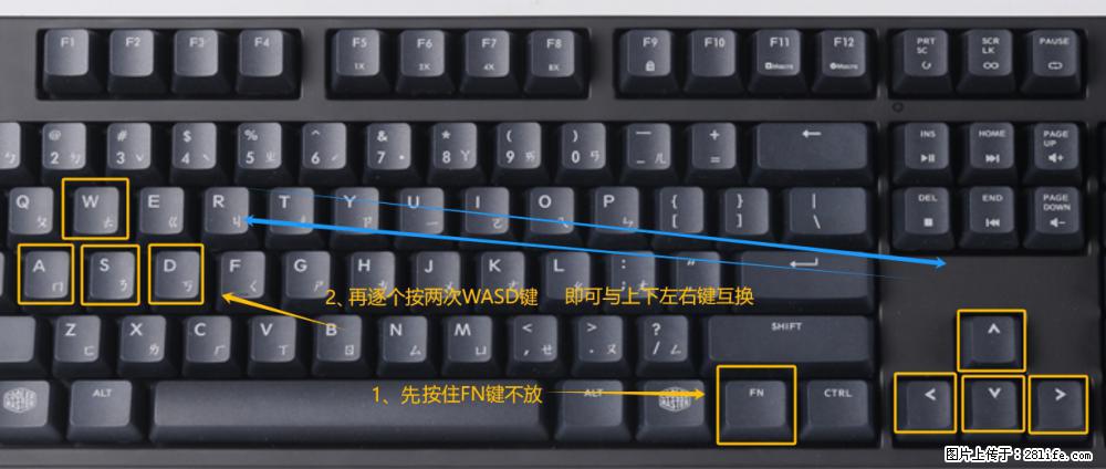 键盘，怎样把wasd键与上下左右方向键互换？ - 生活百科 - 吉安生活社区 - 吉安28生活网 ja.28life.net