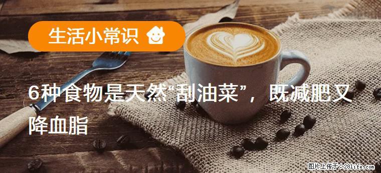 【生活小常识】6种食物是天然“刮油菜”，既减肥又降血脂 - 吉安生活资讯 - 吉安28生活网 ja.28life.net